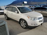 2011 Chevrolet Traverse Ltz White vin: 1GNKVLEDXBJ131559