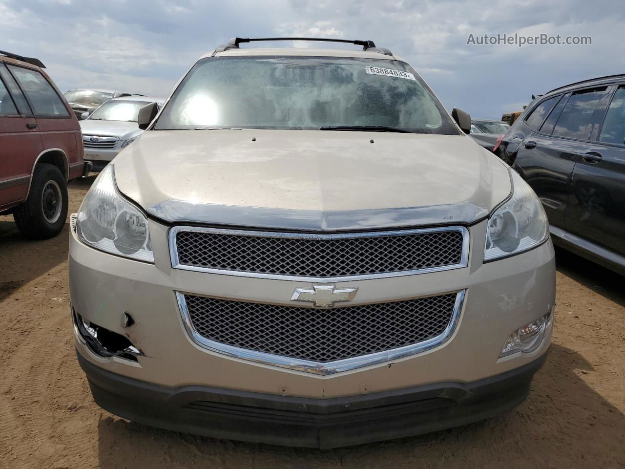 2011 Chevrolet Traverse Ltz Beige vin: 1GNKVLEDXBJ146823