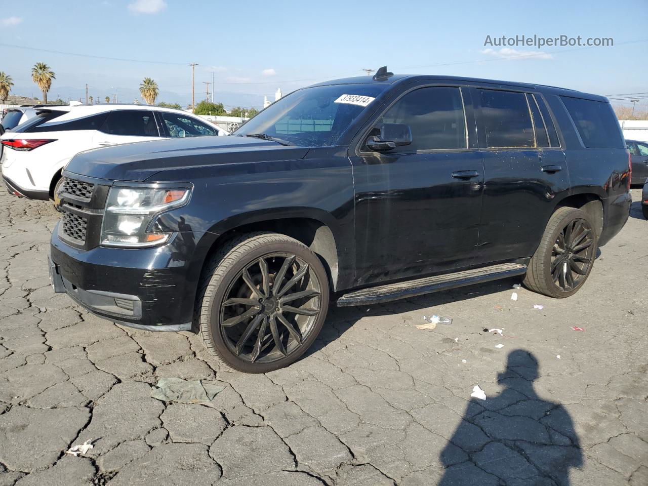 2015 Chevrolet Tahoe Police Black vin: 1GNLC2EC2FR713917