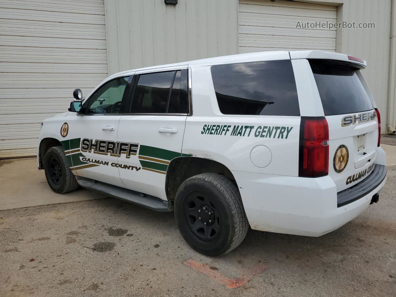 2015 Chevrolet Tahoe Police White vin: 1GNLC2EC4FR570730