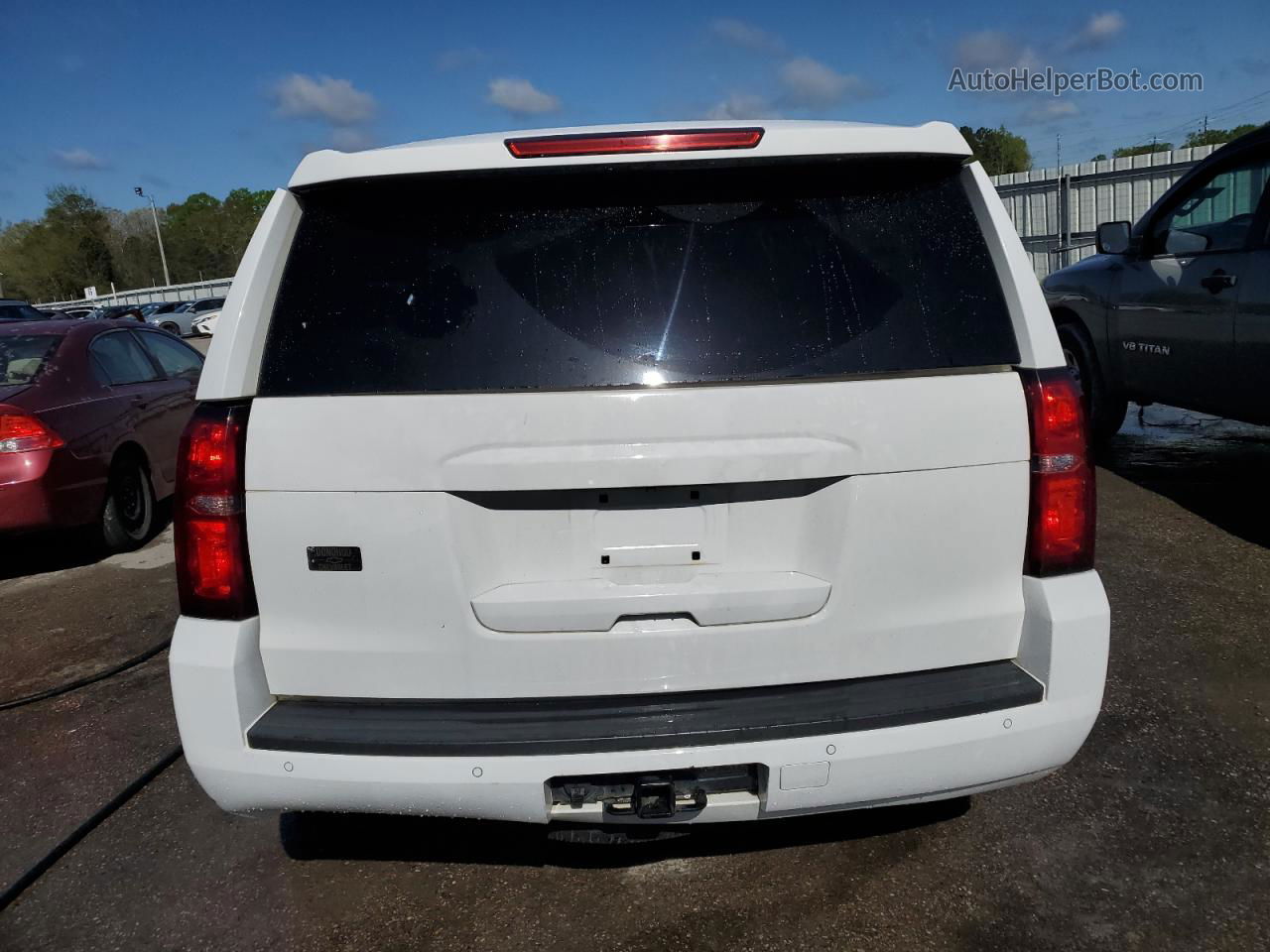 2015 Chevrolet Tahoe Police White vin: 1GNLC2EC6FR646576