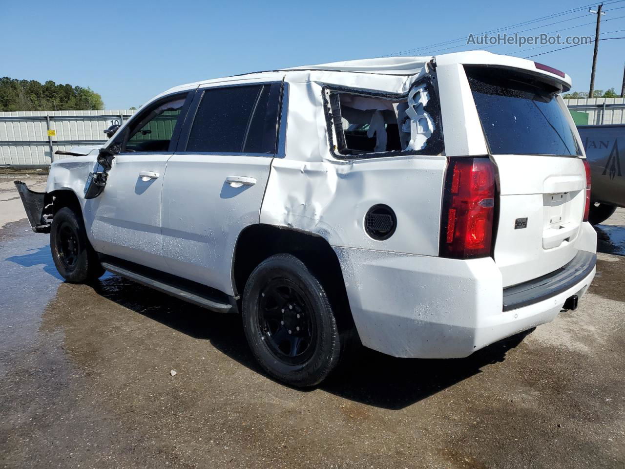2015 Chevrolet Tahoe Police White vin: 1GNLC2EC6FR646576