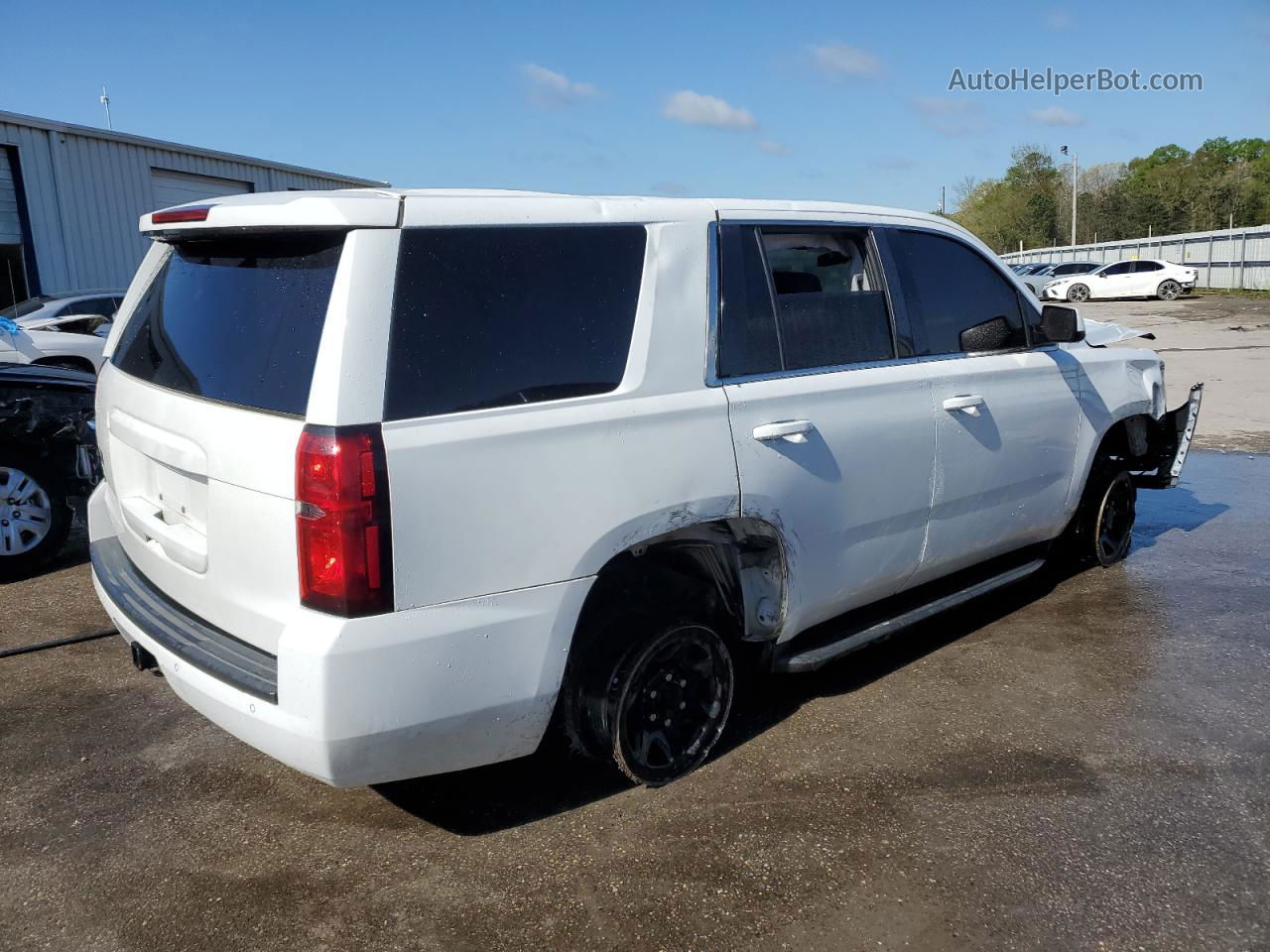 2015 Chevrolet Tahoe Police White vin: 1GNLC2EC6FR646576