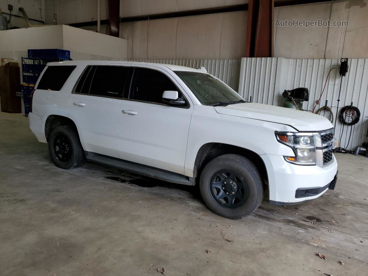 2015 Chevrolet Tahoe Police White vin: 1GNLC2EC6FR681862