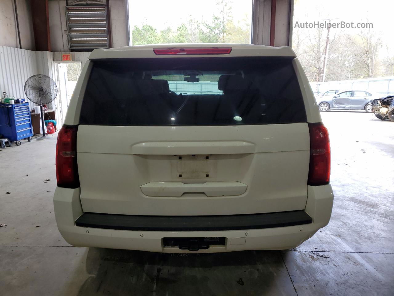 2015 Chevrolet Tahoe Police White vin: 1GNLC2EC6FR681862