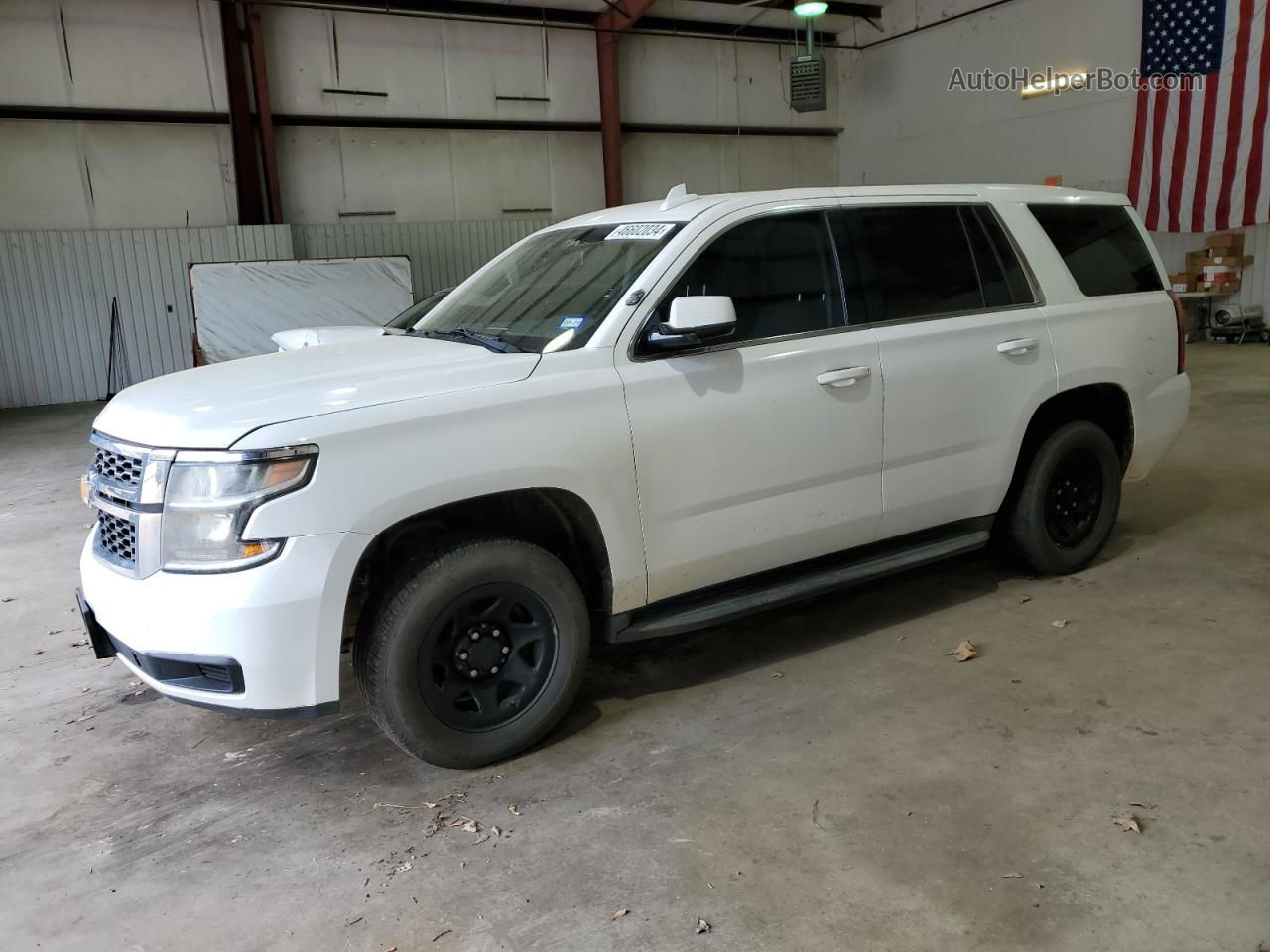 2015 Chevrolet Tahoe Police White vin: 1GNLC2EC6FR681862