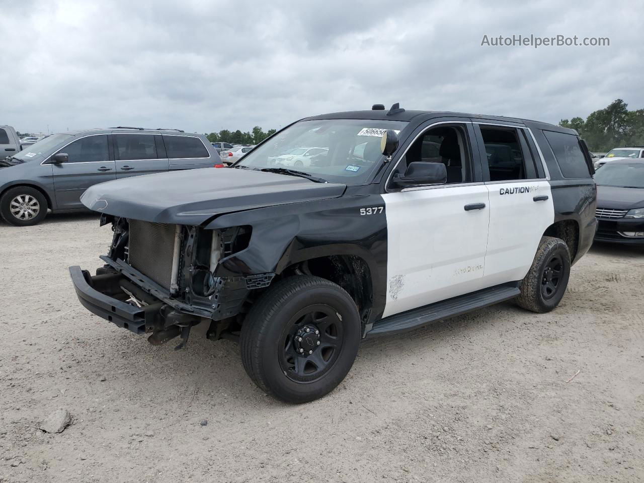 2015 Chevrolet Tahoe Police Black vin: 1GNLC2ECXFR574152