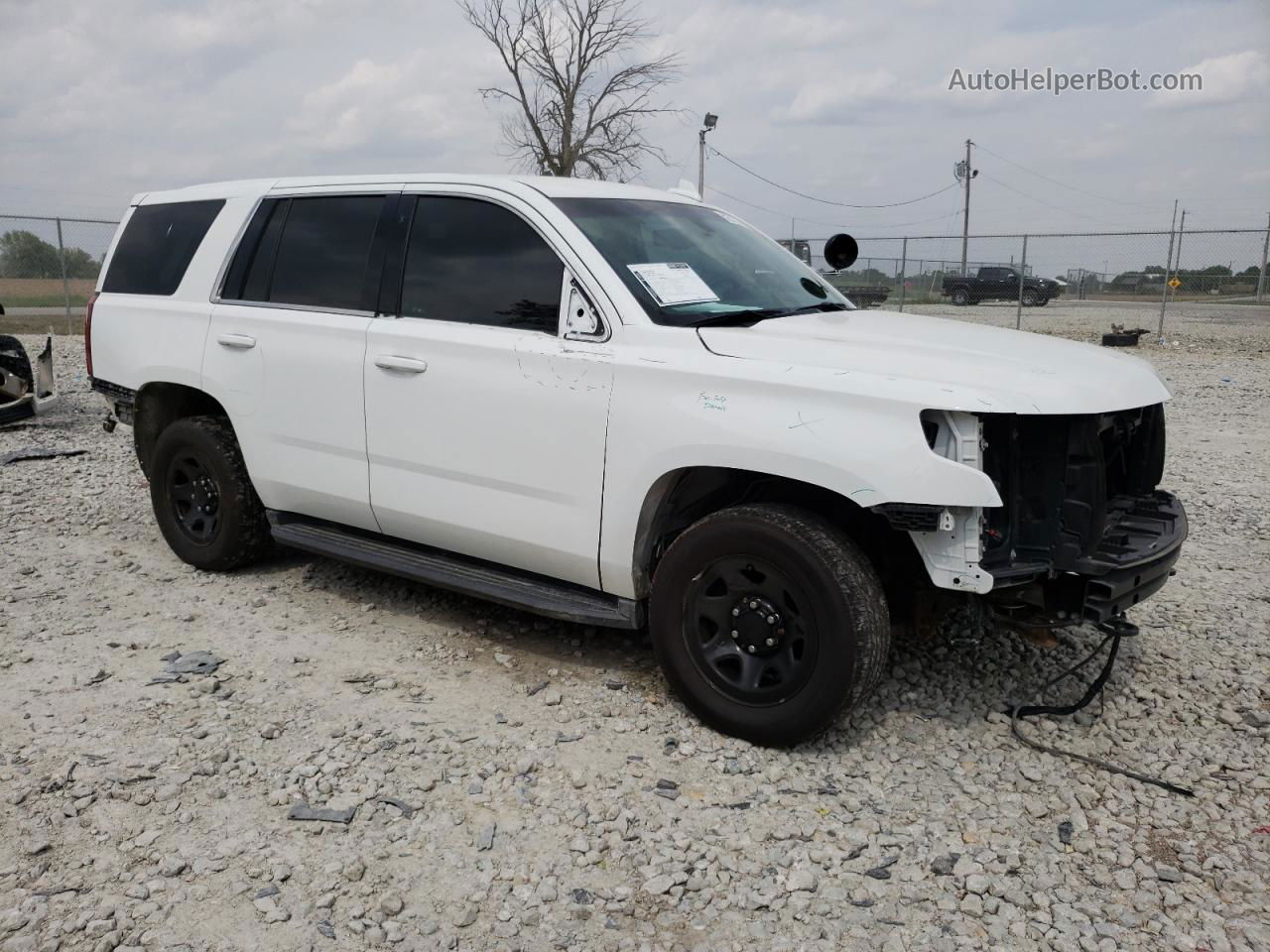 2016 Chevrolet Tahoe Police White vin: 1GNLCDEC0GR312489