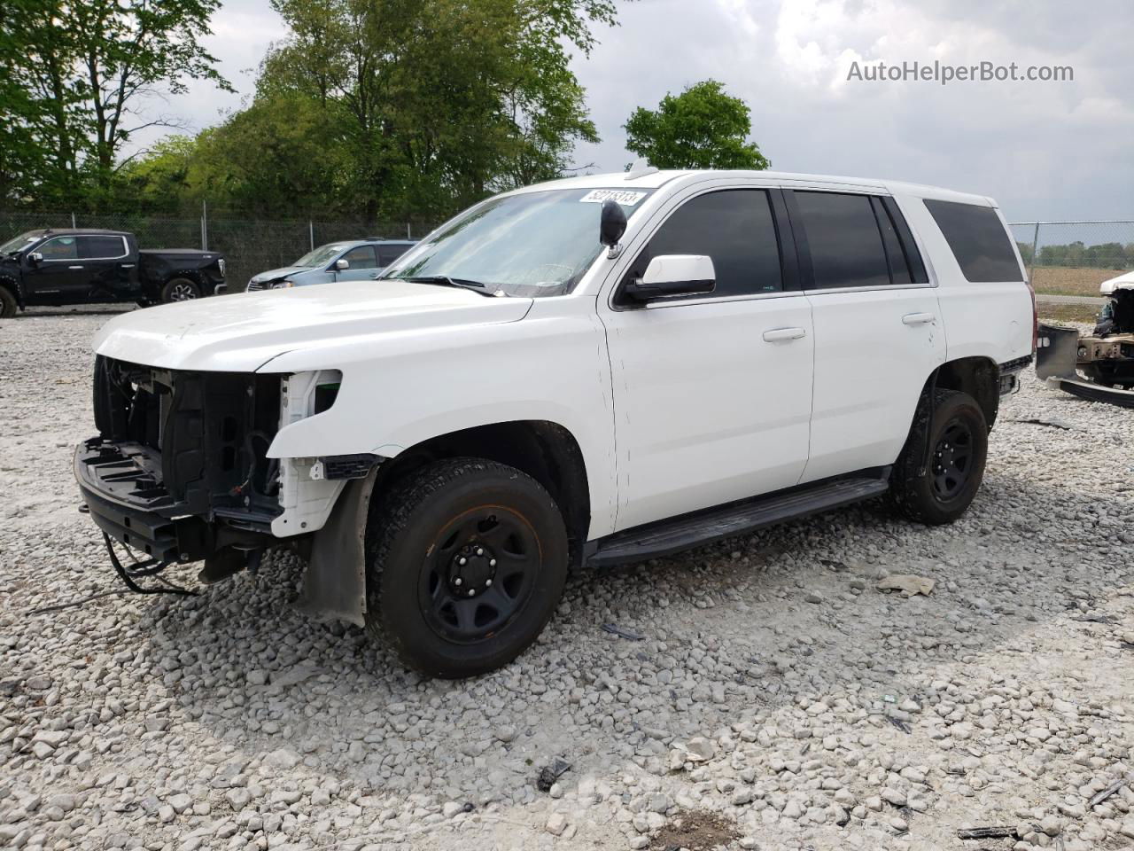 2016 Chevrolet Tahoe Police Белый vin: 1GNLCDEC0GR312489