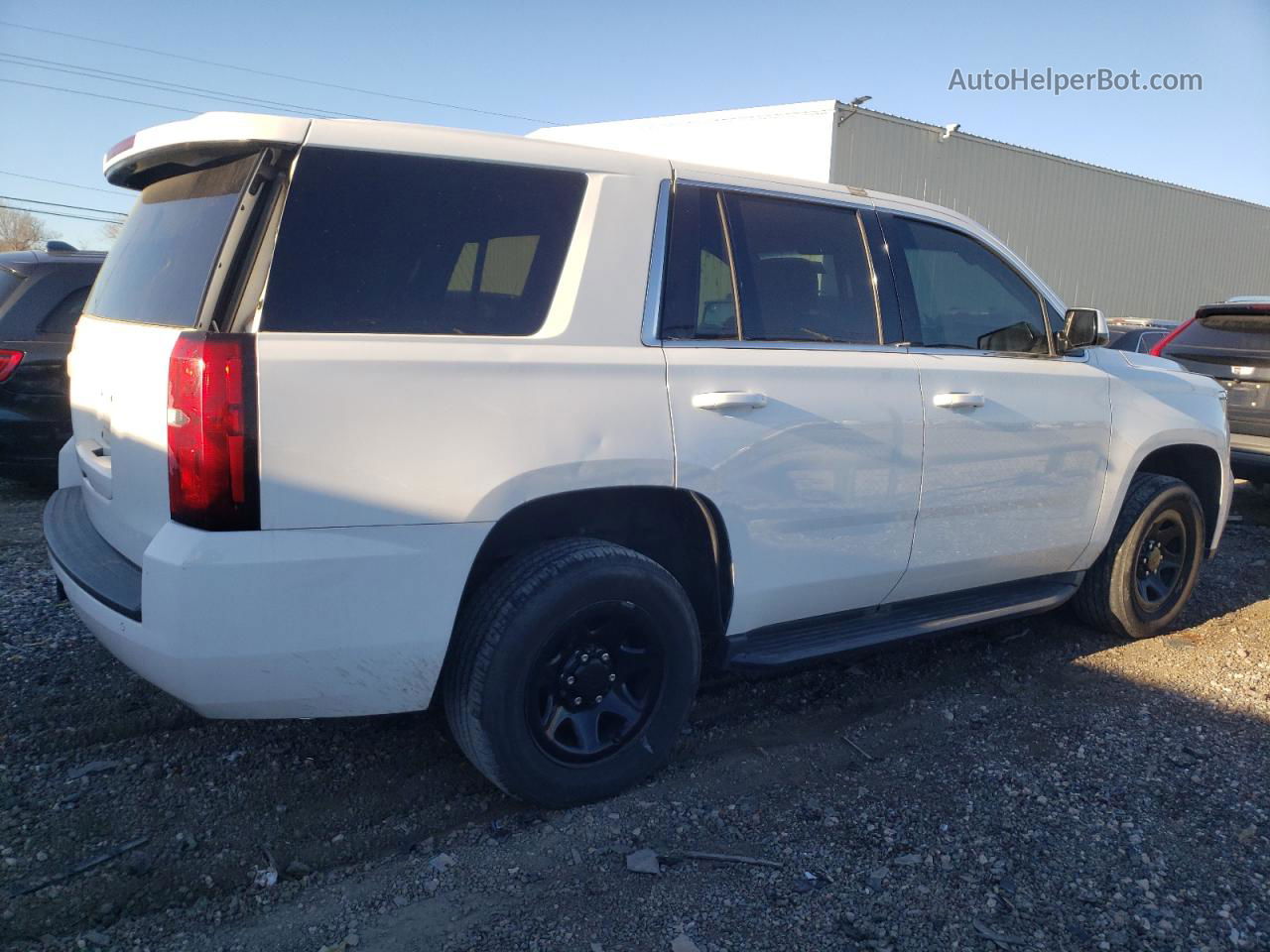 2016 Chevrolet Tahoe Police White vin: 1GNLCDEC1GR231484