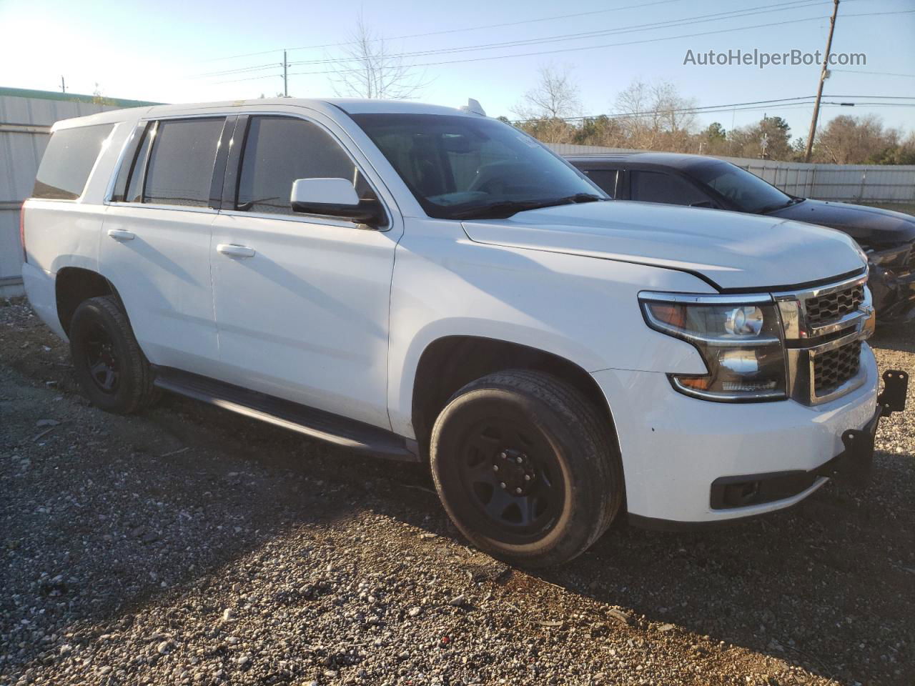 2016 Chevrolet Tahoe Police White vin: 1GNLCDEC1GR231484