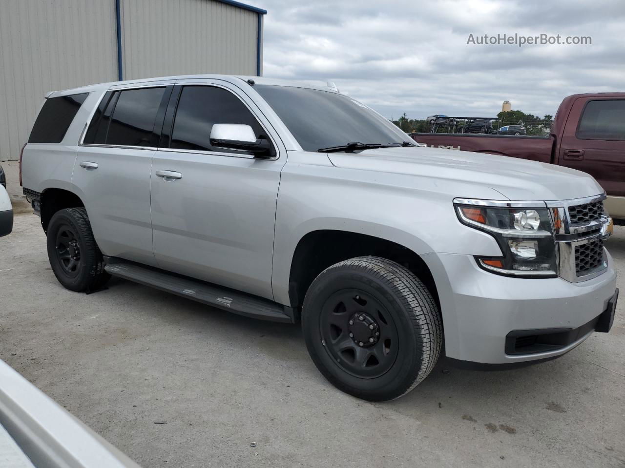 2016 Chevrolet Tahoe Police Silver vin: 1GNLCDEC1GR343766