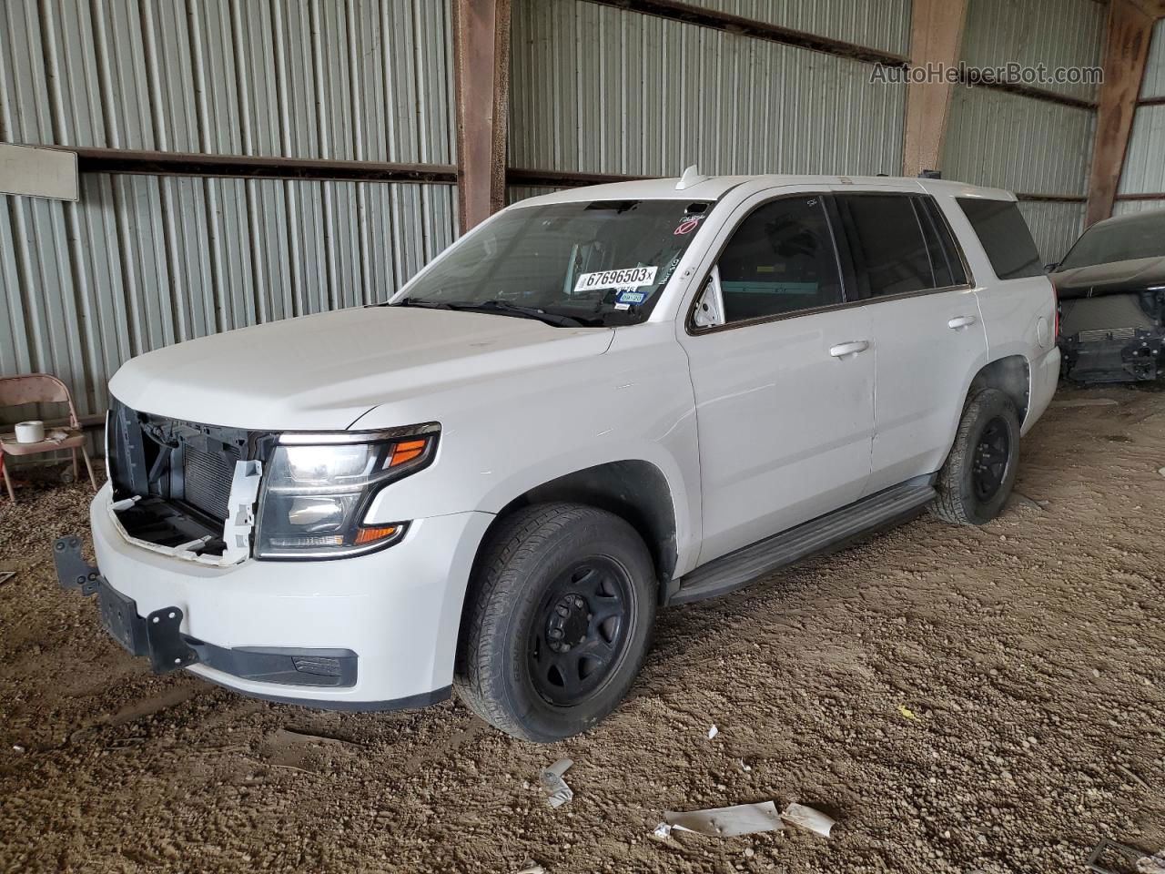 2016 Chevrolet Tahoe Police Белый vin: 1GNLCDEC7GR119725