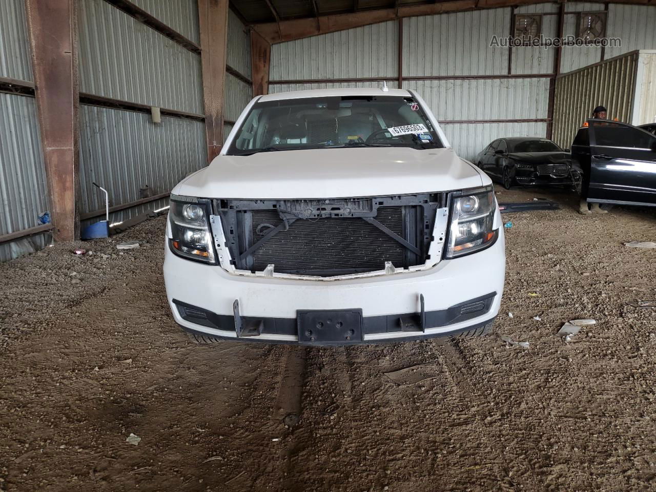 2016 Chevrolet Tahoe Police White vin: 1GNLCDEC7GR119725