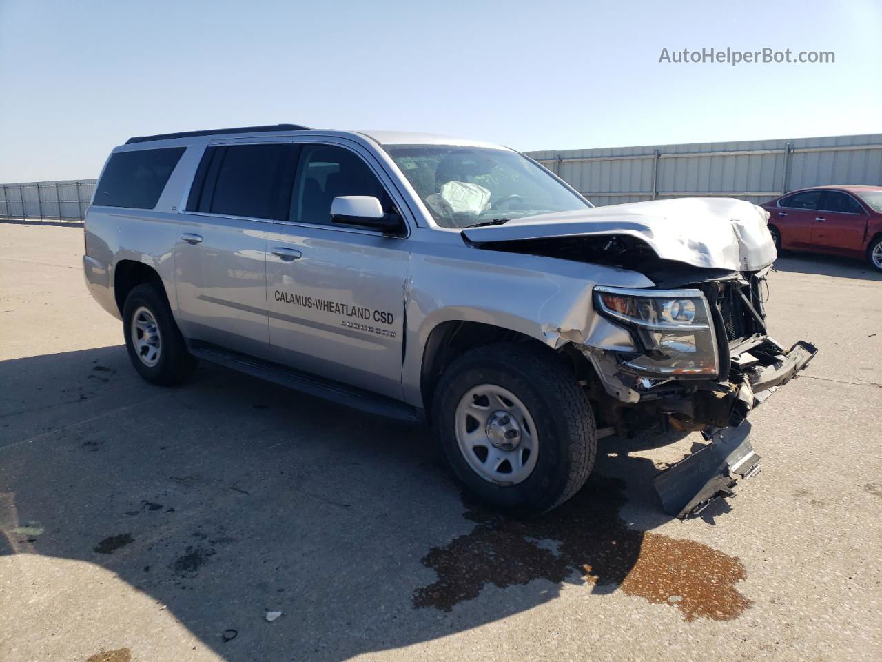 2015 Chevrolet Suburban C1500 Silver vin: 1GNSC5EC9FR692917