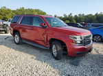 2015 Chevrolet Tahoe C1500  Ls Red vin: 1GNSCAEC2FR308050