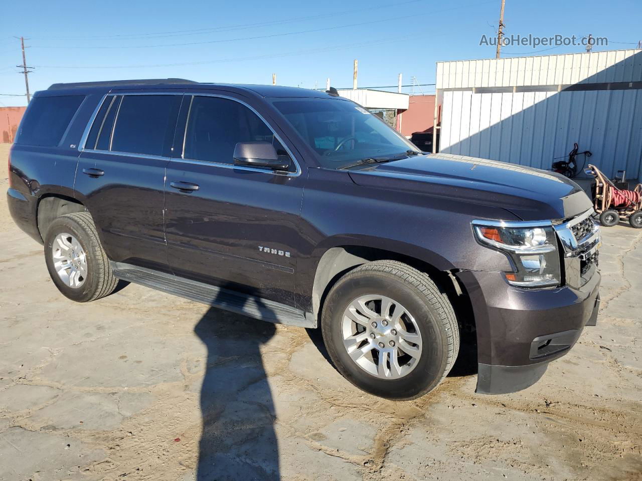 2015 Chevrolet Tahoe C1500  Ls Серый vin: 1GNSCAEC5FR282964