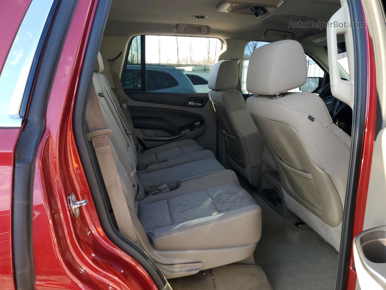 2015 Chevrolet Tahoe C1500  Ls Maroon vin: 1GNSCAEC5FR682040