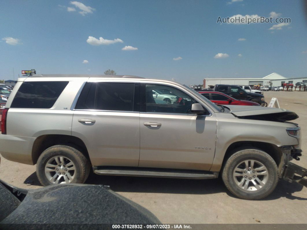 2016 Chevrolet Tahoe Ls Золотой vin: 1GNSCAEC6GR330960