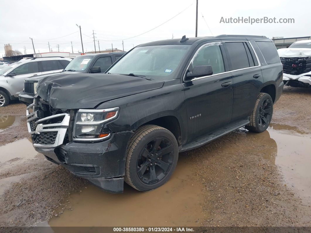 2016 Chevrolet Tahoe Ls Черный vin: 1GNSCAKC0GR202928