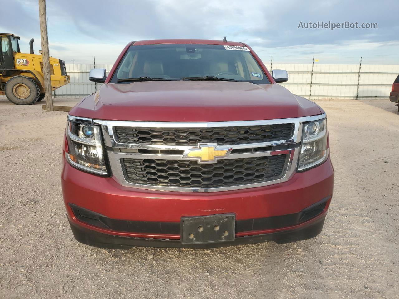 2015 Chevrolet Tahoe C1500  Ls Maroon vin: 1GNSCAKC1FR115666