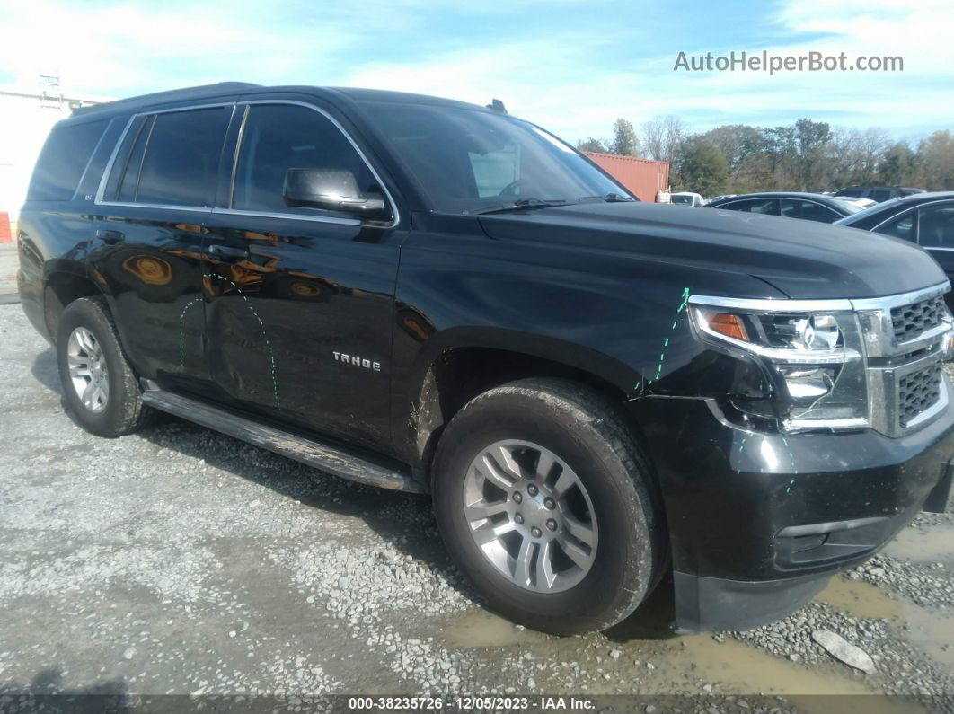 2015 Chevrolet Tahoe Ls Black vin: 1GNSCAKC2FR113182