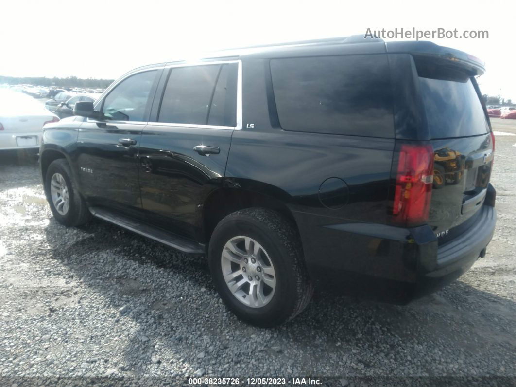 2015 Chevrolet Tahoe Ls Black vin: 1GNSCAKC2FR113182