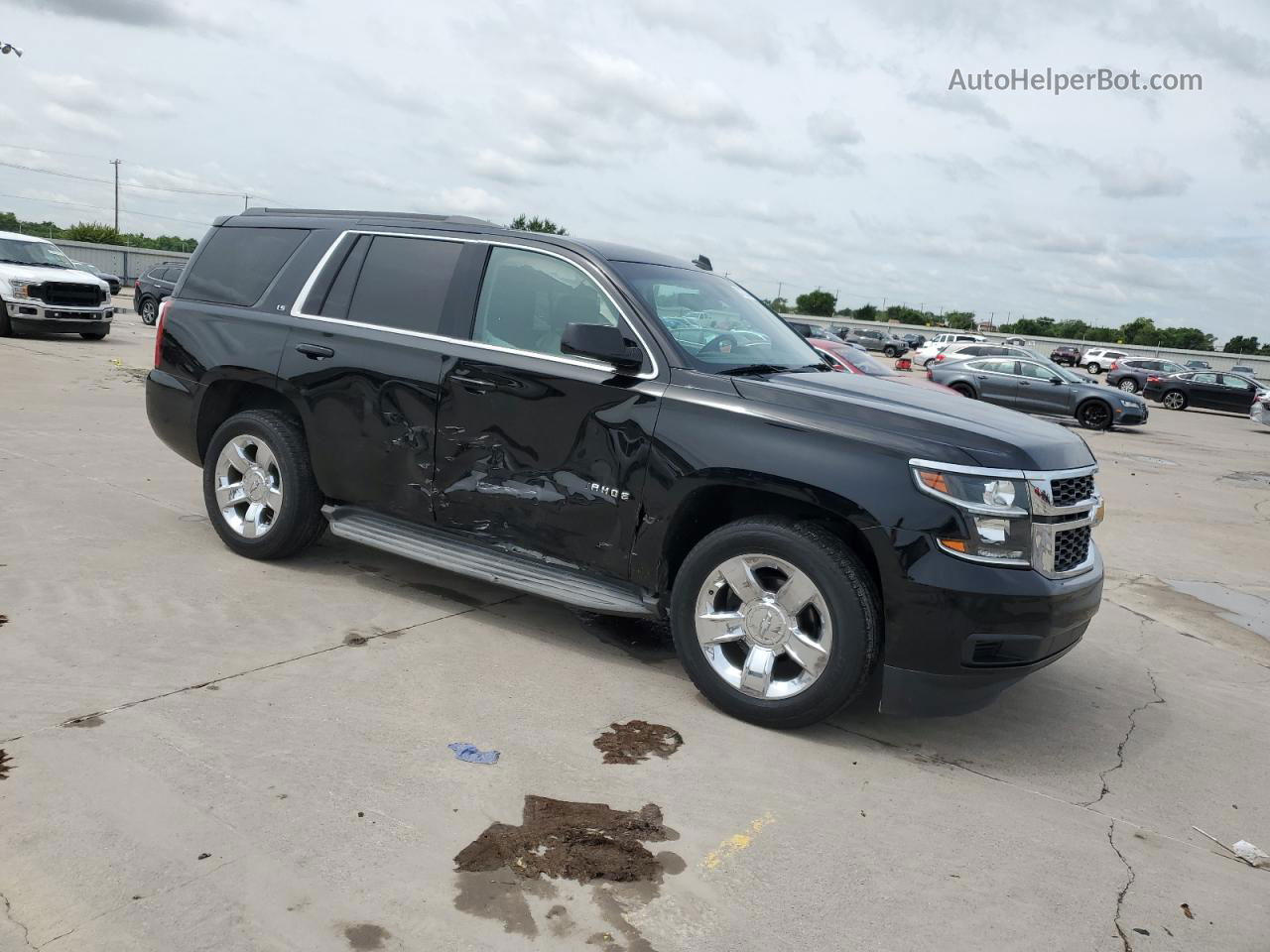 2015 Chevrolet Tahoe C1500  Ls Black vin: 1GNSCAKC2FR186388