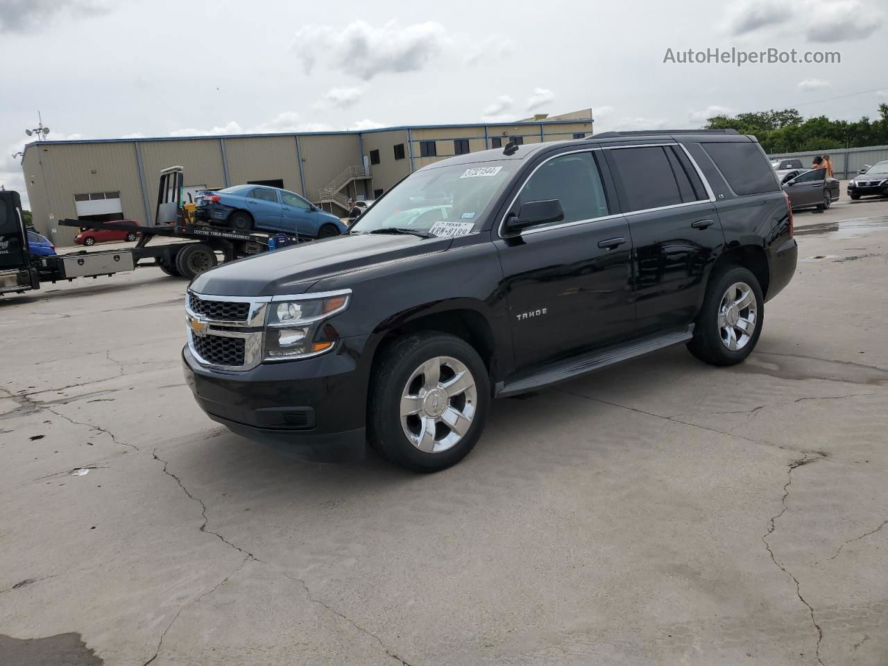 2015 Chevrolet Tahoe C1500  Ls Black vin: 1GNSCAKC2FR186388