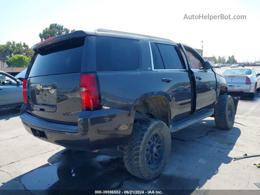 2015 Chevrolet Tahoe Ls Gray vin: 1GNSCAKC3FR569868