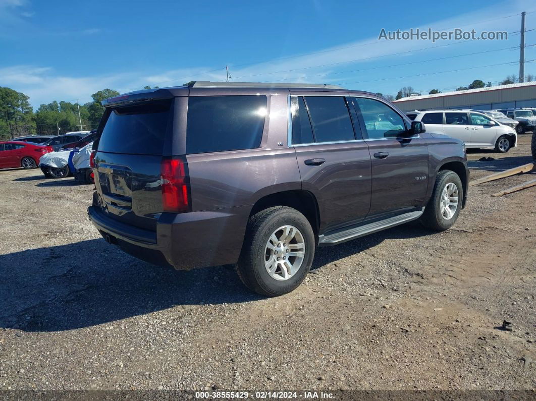 2015 Chevrolet Tahoe Ls Фиолетовый vin: 1GNSCAKC5FR736988