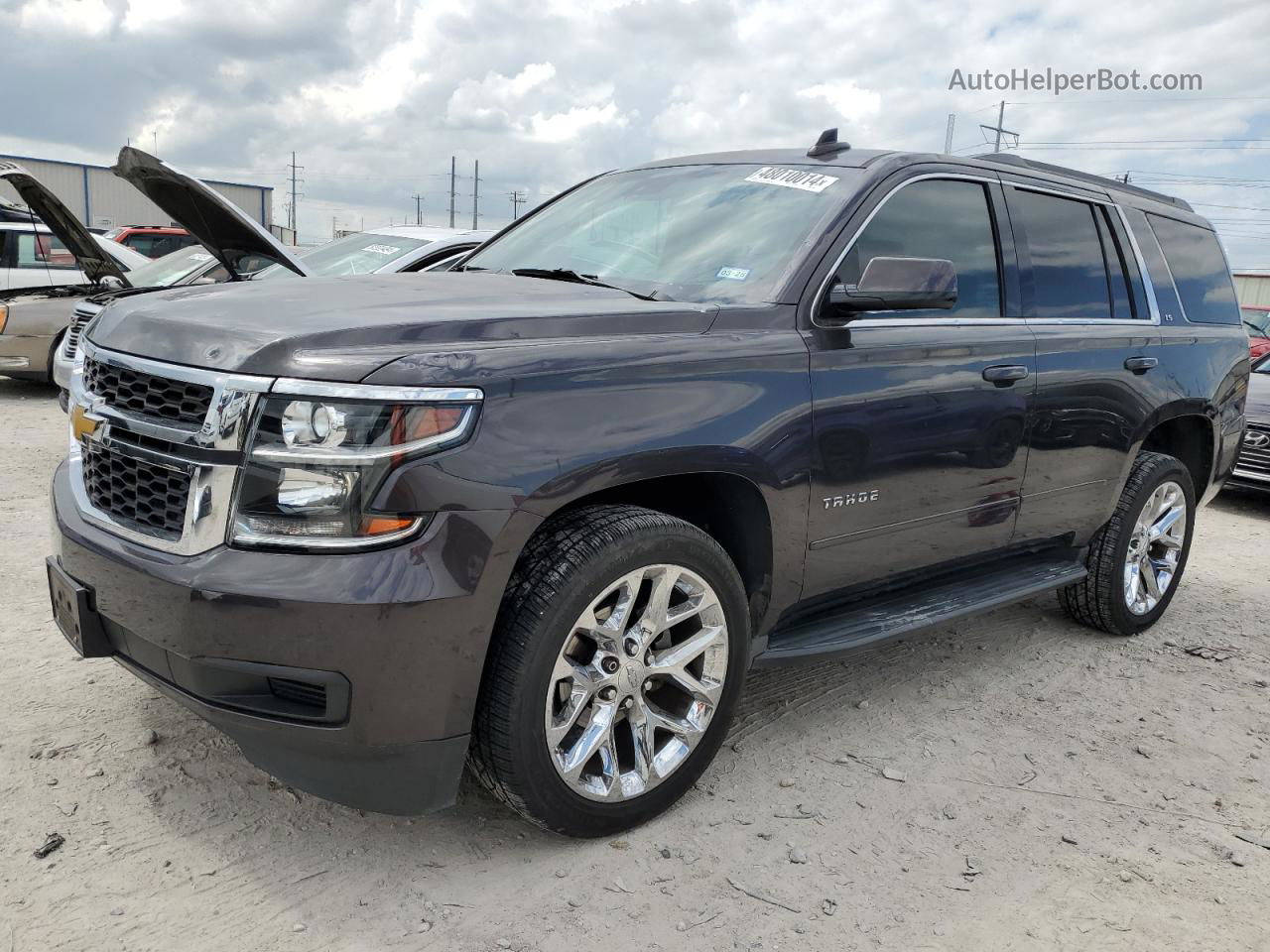 2016 Chevrolet Tahoe C1500  Ls Черный vin: 1GNSCAKC5GR291136