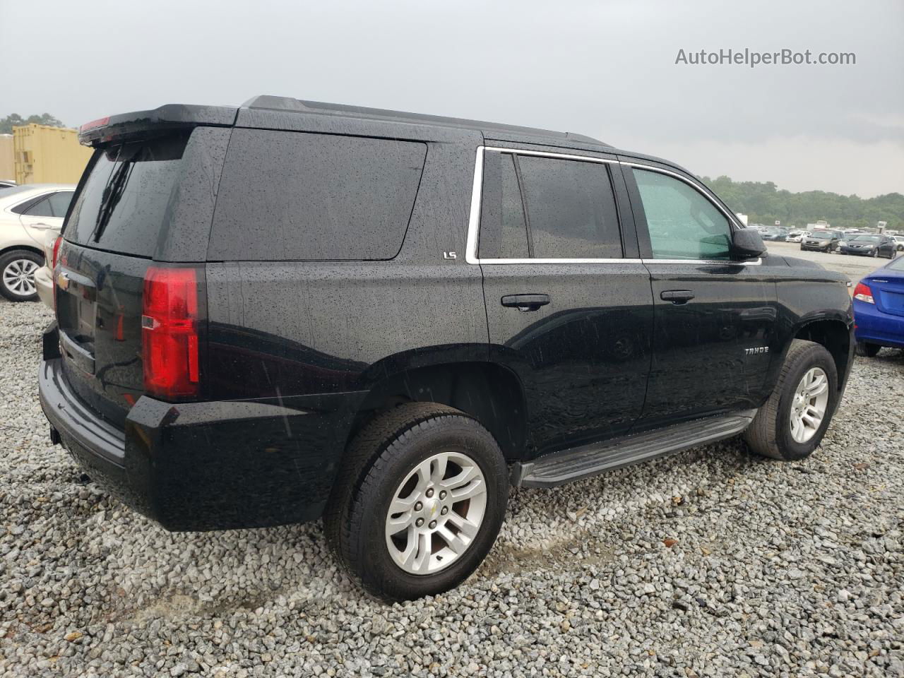 2015 Chevrolet Tahoe C1500  Ls Black vin: 1GNSCAKC6FR716443