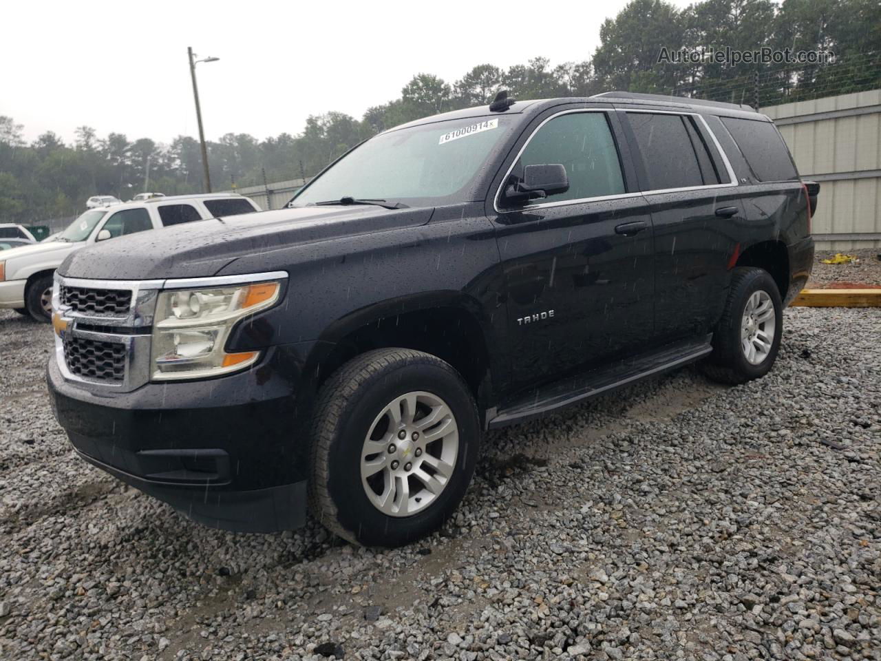 2015 Chevrolet Tahoe C1500  Ls Black vin: 1GNSCAKC6FR716443