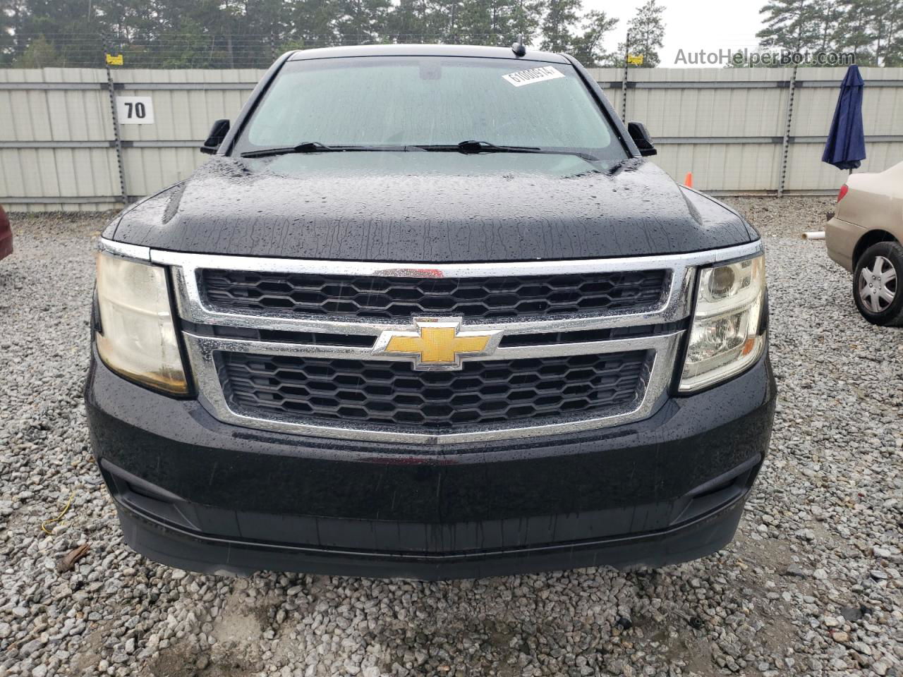 2015 Chevrolet Tahoe C1500  Ls Black vin: 1GNSCAKC6FR716443