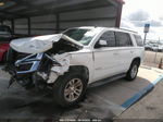 2015 Chevrolet Tahoe Ls White vin: 1GNSCAKC8FR136918