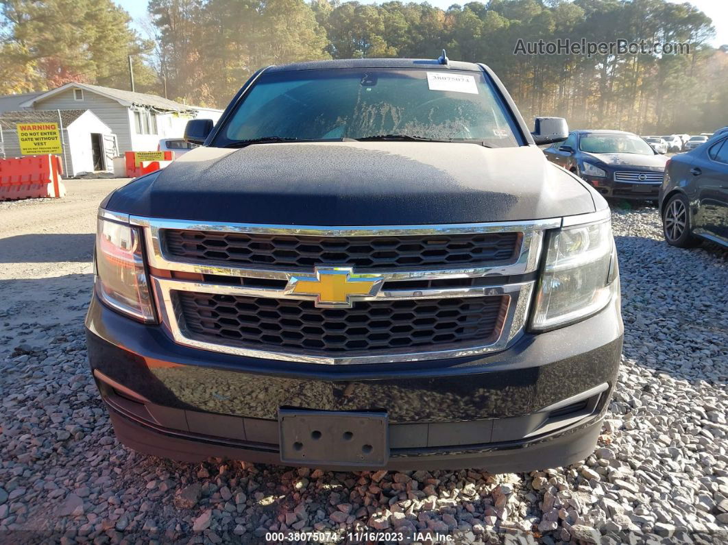 2015 Chevrolet Tahoe Ls Black vin: 1GNSCAKC8FR604579