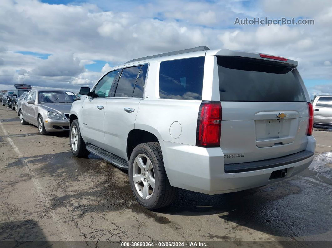 2015 Chevrolet Tahoe Lt Silver vin: 1GNSCBKC0FR202948