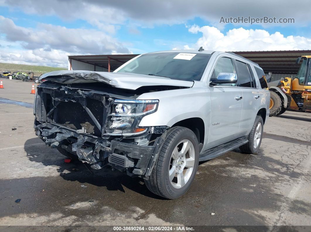 2015 Chevrolet Tahoe Lt Silver vin: 1GNSCBKC0FR202948