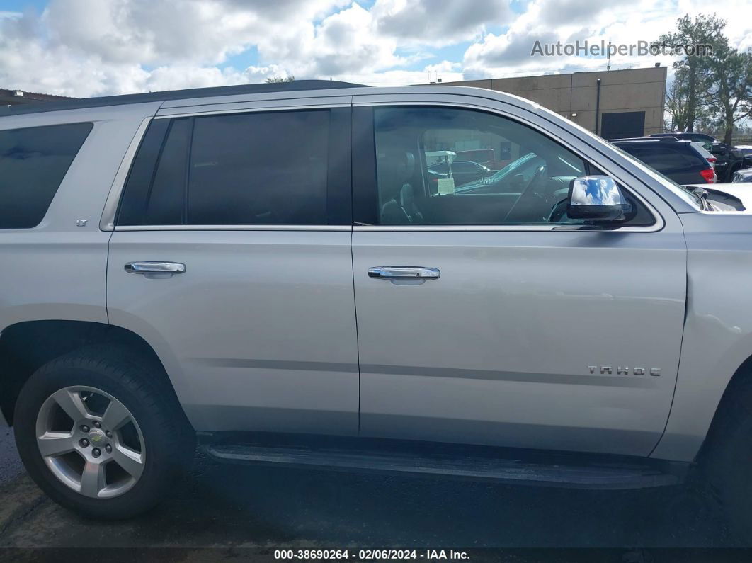 2015 Chevrolet Tahoe Lt Silver vin: 1GNSCBKC0FR202948