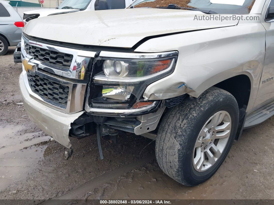 2015 Chevrolet Tahoe Lt Beige vin: 1GNSCBKC0FR220057