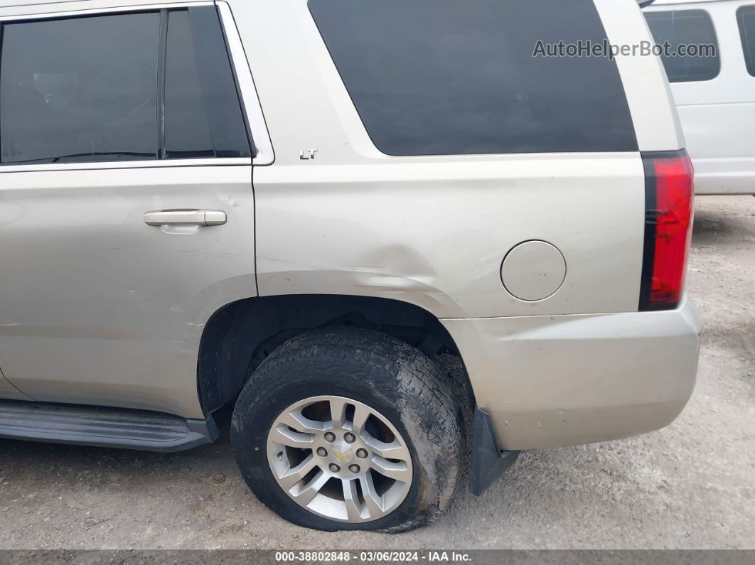 2015 Chevrolet Tahoe Lt Beige vin: 1GNSCBKC0FR220057