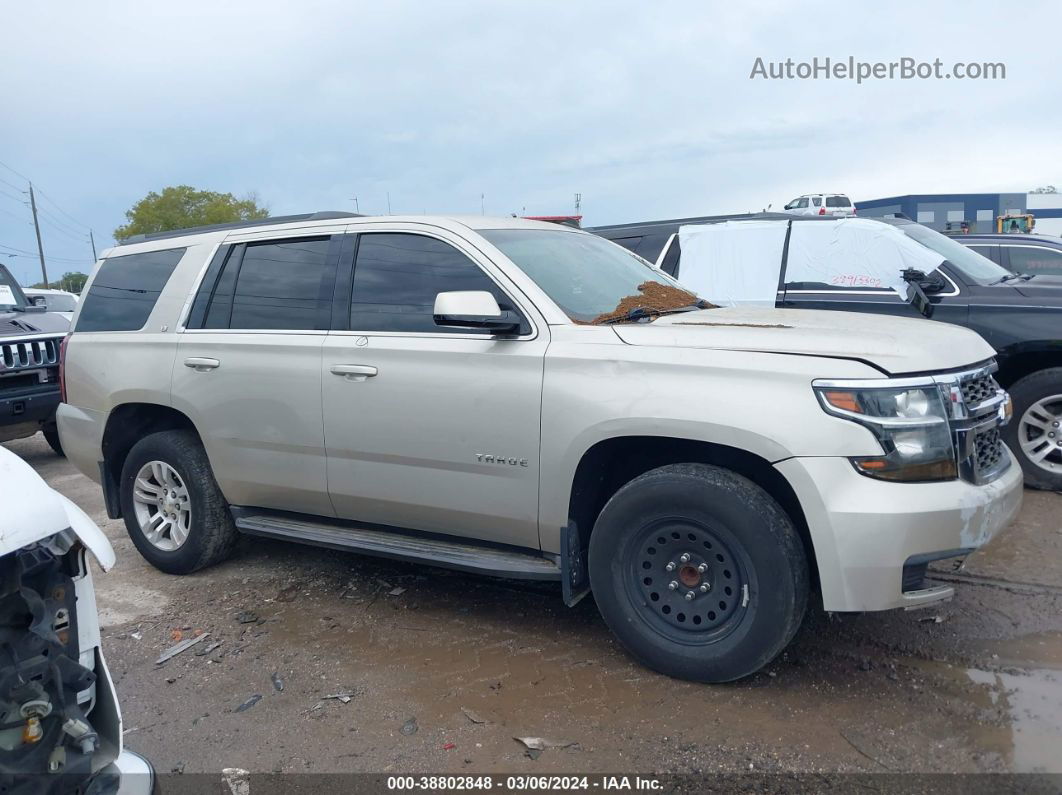 2015 Chevrolet Tahoe Lt Beige vin: 1GNSCBKC0FR220057