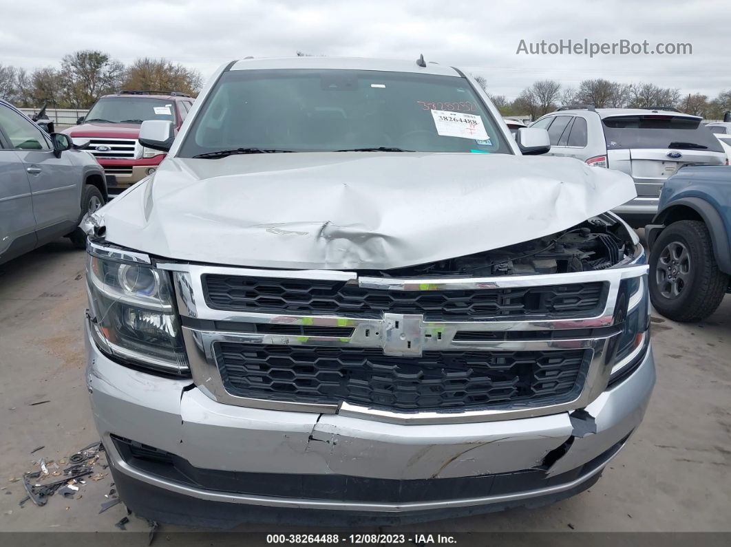 2015 Chevrolet Tahoe Lt Silver vin: 1GNSCBKC0FR248778