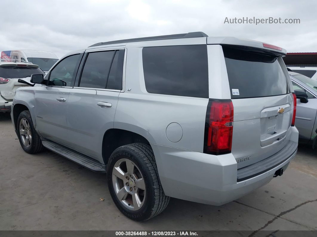 2015 Chevrolet Tahoe Lt Silver vin: 1GNSCBKC0FR248778