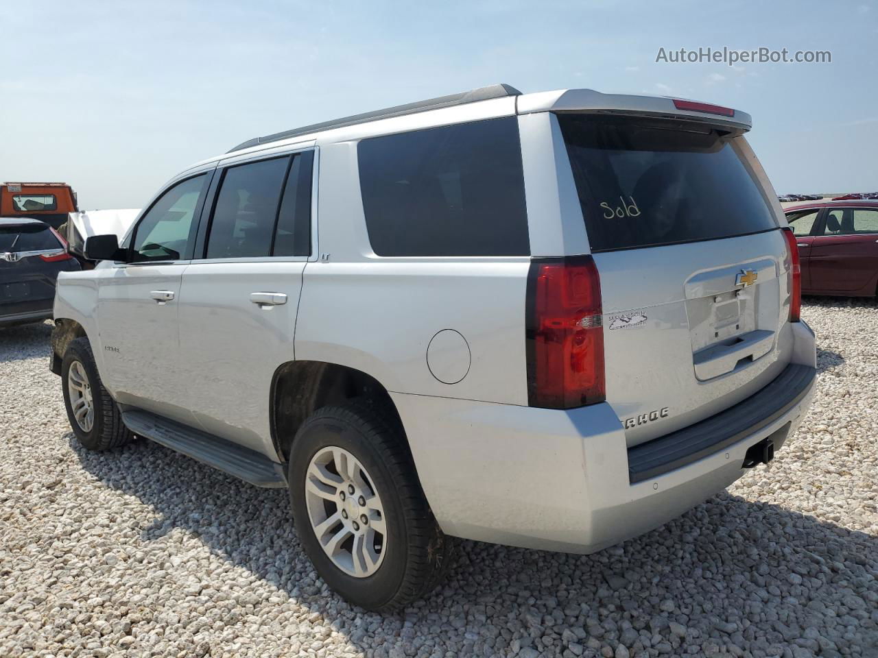 2015 Chevrolet Tahoe C1500 Lt Silver vin: 1GNSCBKC0FR578145