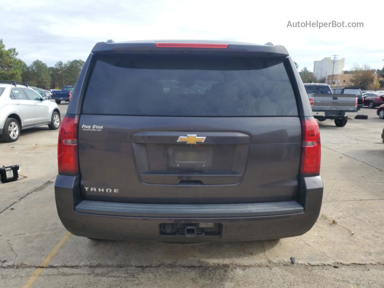 2015 Chevrolet Tahoe C1500 Lt Charcoal vin: 1GNSCBKC0FR607045