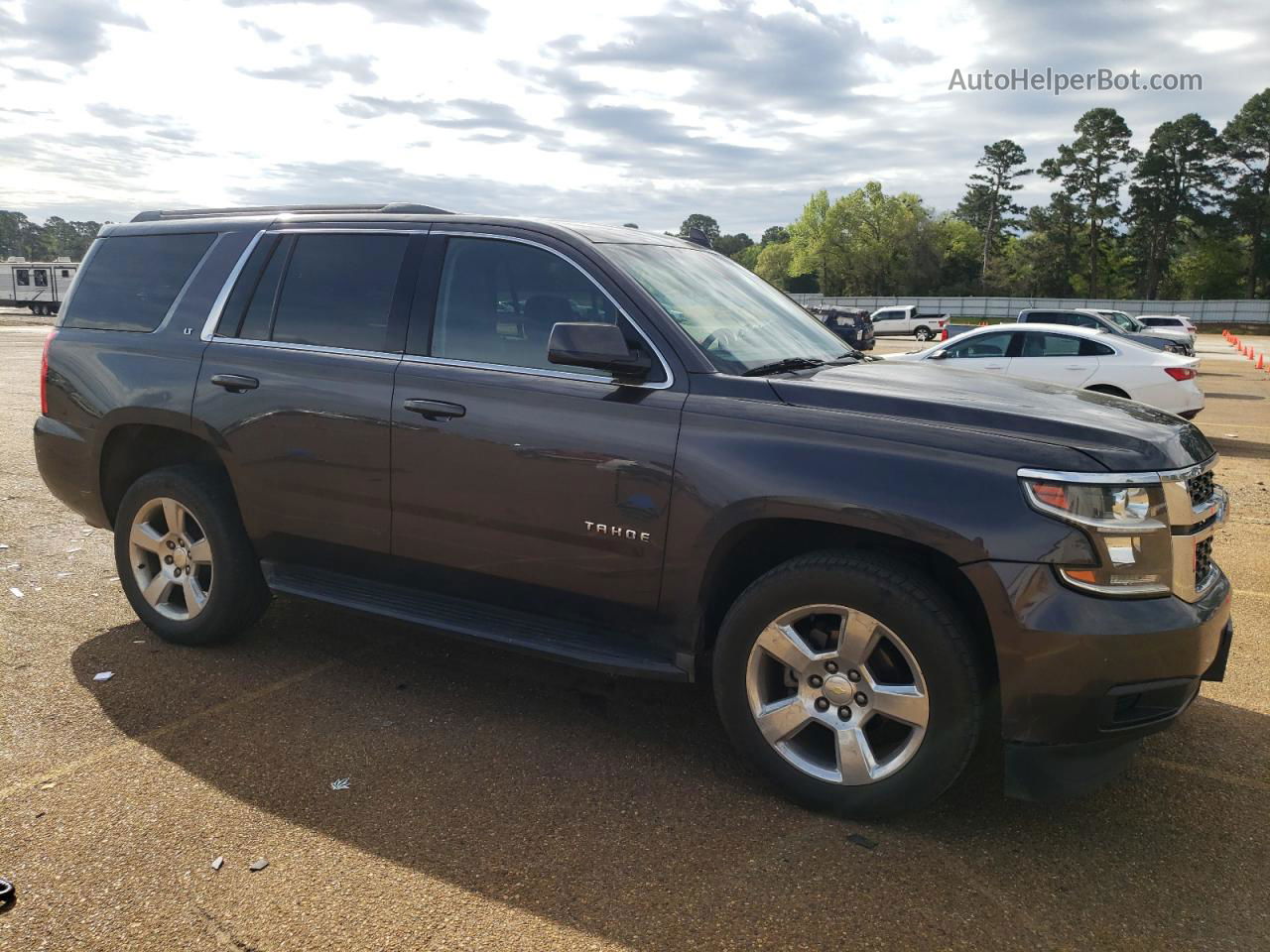 2015 Chevrolet Tahoe C1500 Lt Black vin: 1GNSCBKC0FR643821