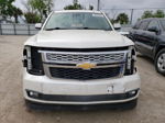 2015 Chevrolet Tahoe C1500 Lt White vin: 1GNSCBKC0FR740470