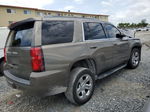 2015 Chevrolet Tahoe C1500 Lt Brown vin: 1GNSCBKC1FR631483